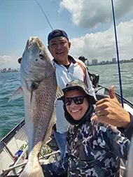O melhor guia de pesca de Santos Imagem